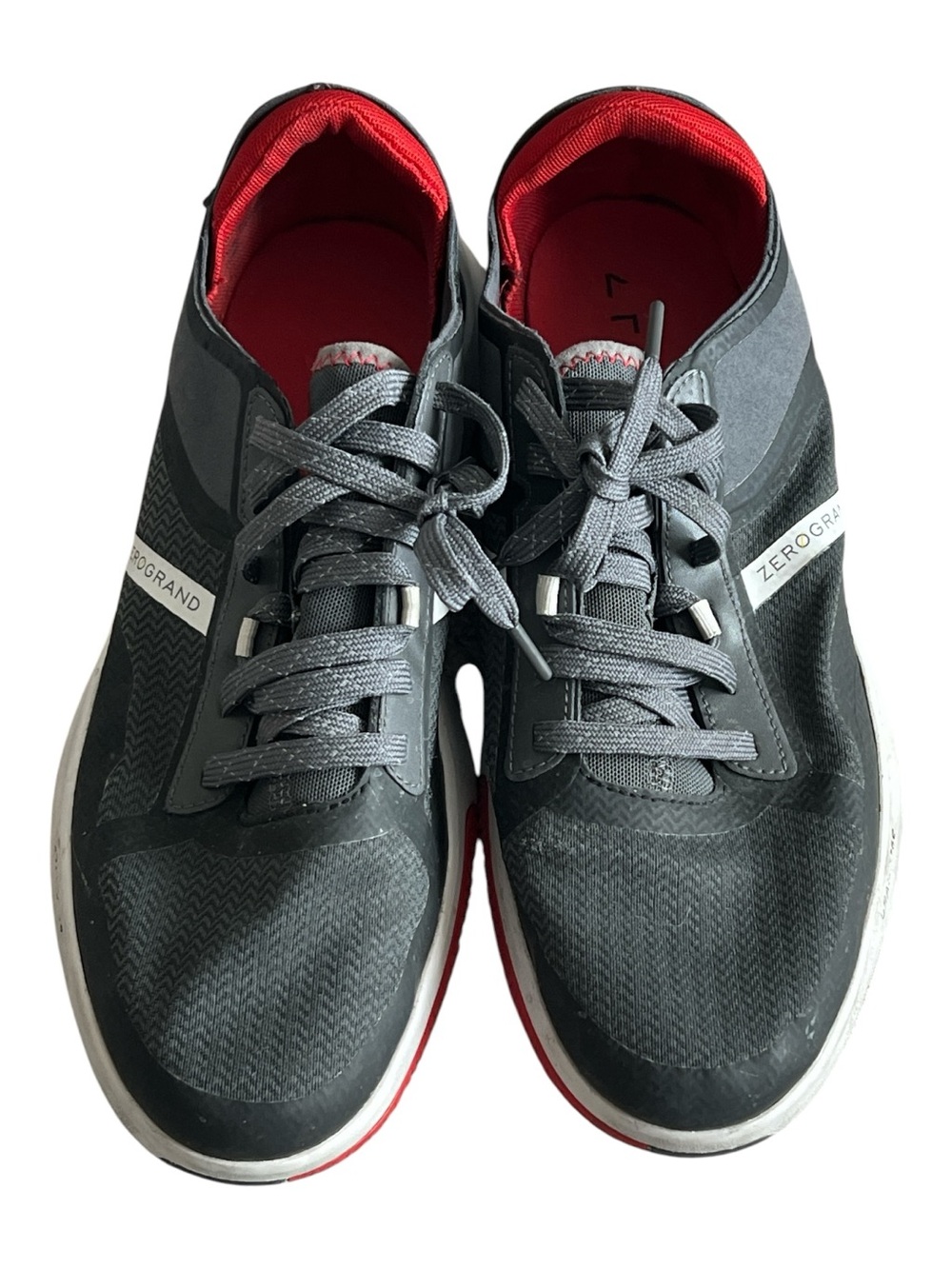Cole Haan Zerogrand Men’s Black & Red Athletic Sneakers Size 10.5